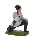 0042613-цвет Ол.миниатюра Серия Гр.война"Офицер Атаманского полка отд.Семиреч. армии"арт.1176