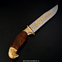 Нож с цельнометаллическими ножнами. Златоуст, фотография 4. Интернет-магазин ЛАВКА ПОДАРКОВ