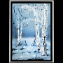 Картина "Зимние березы" Swarovski, фотография 1. Интернет-магазин ЛАВКА ПОДАРКОВ