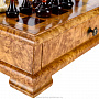 Шахматный ларец из капа с фигурами из янтаря, фотография 17. Интернет-магазин ЛАВКА ПОДАРКОВ