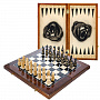 Шахматы-нарды-шашки деревянные "3 в 1", фотография 1. Интернет-магазин ЛАВКА ПОДАРКОВ