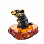 Статуэтка с янтарем "Крыс" (коньячный), фотография 4. Интернет-магазин ЛАВКА ПОДАРКОВ