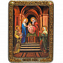 Икона подарочная "Сретение Господа нашего Иисуса", фотография 1. Интернет-магазин ЛАВКА ПОДАРКОВ