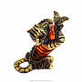 Статуэтка с янтарем "Тигр с бабочкой", фотография 3. Интернет-магазин ЛАВКА ПОДАРКОВ