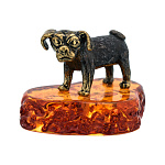 0047464/1756 Сувенир Собака Песик Сувенир (коньячный)