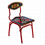 Деревянный детский стул с хохломской росписью, фотография 2. Интернет-магазин ЛАВКА ПОДАРКОВ