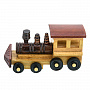 Деревянная игрушка "Паровоз", фотография 1. Интернет-магазин ЛАВКА ПОДАРКОВ