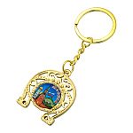 0058835/Б-017 Сувенир БРЕЛОК "ПОДКОВА-МОСКВА"