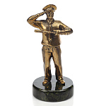 10624-ДПС Бронза Скульптура "Регулировщик ДПС"