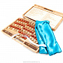 Лото в резном чемоданчике с шахматами и шашками  "Арабеска", фотография 2. Интернет-магазин ЛАВКА ПОДАРКОВ