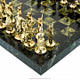 Шахматы из камня с бронзовыми фигурами "Русские" 32х32 см, фотография 3. Интернет-магазин ЛАВКА ПОДАРКОВ