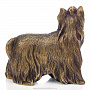 Бронзовая статуэтка собаки "Йоркширский терьер", фотография 5. Интернет-магазин ЛАВКА ПОДАРКОВ