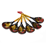 0039737 Хохлома Набор ложек п/баских (Высшая категория) 60040000006