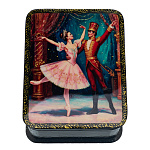 Шкатулка из папье-маше "Балет"