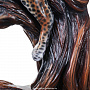 Деревянная резная скульптура "Ягуар на дереве". Высота 80 см, фотография 7. Интернет-магазин ЛАВКА ПОДАРКОВ