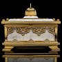 Ларец из мрамора с позолотой. Златоуст, фотография 1. Интернет-магазин ЛАВКА ПОДАРКОВ