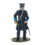 0042652-цвет Ол.миниатюра Серия Война 1812г "Обер-офицер пеших полков Сибир. ополчения1812" арт.1230