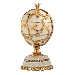 Пасхальное яйцо "Весенние цветы. Собор". Традиции Фаберже