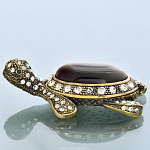 0025709 Традиции ФАБЕРЖЕ Сувенир-ШКАТУЛКА "ЧЕРЕПАХА" РС-0508