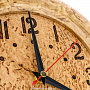 Часы настенные из карельской березы, фотография 3. Интернет-магазин ЛАВКА ПОДАРКОВ
