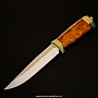 Нож "Охотник" украшенный. Златоуст, фотография 4. Интернет-магазин ЛАВКА ПОДАРКОВ