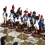 Шахматы стеклянные "Аустерлиц" с фигурами из олова 32х32 см, фотография 2. Интернет-магазин ЛАВКА ПОДАРКОВ