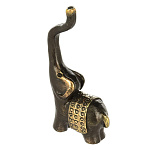 0036933 Бронза ДЕРЖАТЕЛЬ ДЛЯ КОЛЕЦ Статуэтка "СЛОНЕНОК" выс. 10см 