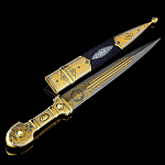 0042011/1156А Златоуст Оружие сувенирное Кинжал "Кавказский"  (ПНизд 11046)