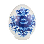 Пасхальное яйцо с росписью. Гжель