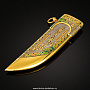 Нож сувенирный украшенный "Танк". Златоуст, фотография 8. Интернет-магазин ЛАВКА ПОДАРКОВ