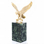 Бронзовая статуэтка на подставке из камня "Орел", фотография 1. Интернет-магазин ЛАВКА ПОДАРКОВ
