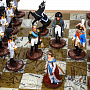 Шахматы стеклянные "Аустерлиц" с фигурами из олова 32х32 см, фотография 9. Интернет-магазин ЛАВКА ПОДАРКОВ