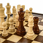 Шахматный ларец с деревянными фигурами 35х35 см, фотография 5. Интернет-магазин ЛАВКА ПОДАРКОВ