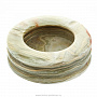 Пепельница круглая из натурального камня. Оникс, фотография 1. Интернет-магазин ЛАВКА ПОДАРКОВ
