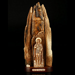 Скульптура из кости мамонта "Святой благоверный князь А. Невский"