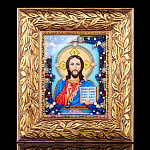 Икона "Спас Вседержитель" 37,5 х 43,5 см