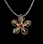 823937/4,66г  Серебро 925* ПОДВЕСКА  вст фианит р/п