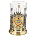 Подстаканник латунный "Герб СССР"