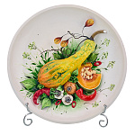 Настенное керамическое панно "Тарелка" 31х31 см