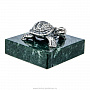 Статуэтка "Черепаха" на каменной подставке. Серебро 925*, фотография 3. Интернет-магазин ЛАВКА ПОДАРКОВ
