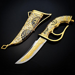 /ГА Златоуст Сувенирное оружие НОЖ "Волк" в П/У