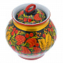 Сахарница "Ягоды". Хохлома, фотография 1. Интернет-магазин ЛАВКА ПОДАРКОВ