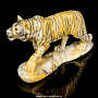 Скульптура из камня "Тигр". Офиокальцит, фотография 7. Интернет-магазин ЛАВКА ПОДАРКОВ