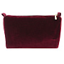 Косметичка "Узоры". Бордовая с вышивкой, фотография 5. Интернет-магазин ЛАВКА ПОДАРКОВ