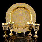 0063041/0481 Златоуст Водочнай набор "Кристалл"