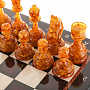 Шахматный деревянный ларец с янтарными фигурами, фотография 10. Интернет-магазин ЛАВКА ПОДАРКОВ