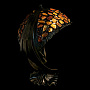 Настольная лампа из янтаря и бронзы "Мадонна", фотография 2. Интернет-магазин ЛАВКА ПОДАРКОВ