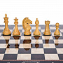 Подарочные шахматы ручной работы с Рыцарскими фигурами 48х48 см, фотография 3. Интернет-магазин ЛАВКА ПОДАРКОВ