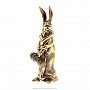 Бронзовая статуэтка "Кролик в пальто", фотография 1. Интернет-магазин ЛАВКА ПОДАРКОВ