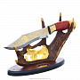 Подарочный набор с ножом и подставкой "Орел", фотография 4. Интернет-магазин ЛАВКА ПОДАРКОВ